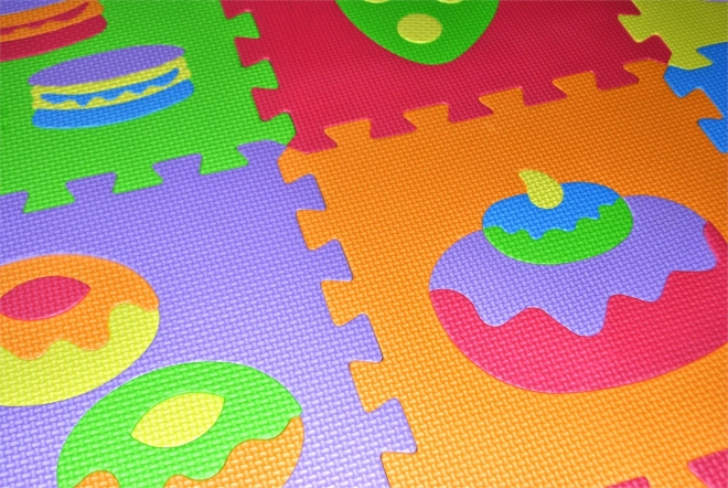 Foam Puzzle Food Theme