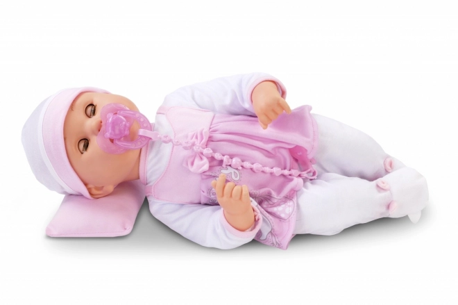 Interactive baby doll with accessories