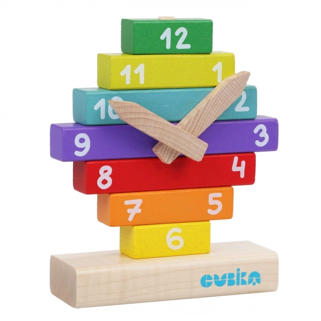 Wooden Clock Puzzle with Magnetic Hands