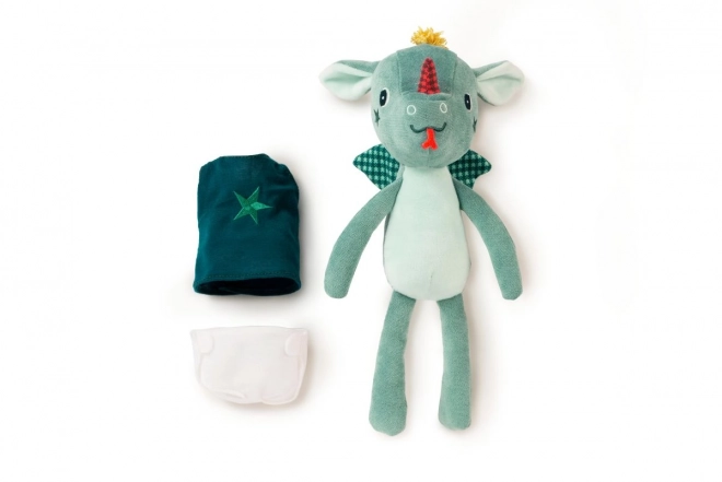 Lilliputiens dragon Joe bedtime ritual plush