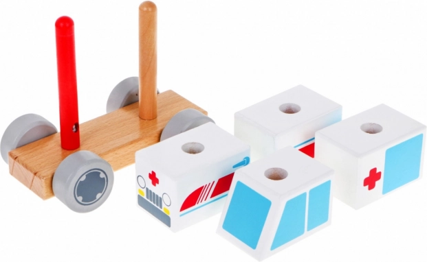 Peg-based stacking system