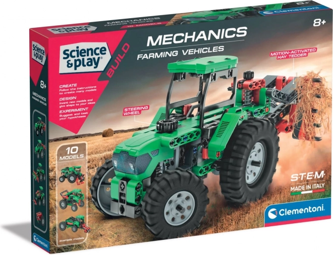 Clementoni Science & Play Mechanical Laboratory Agricultural Vehicles