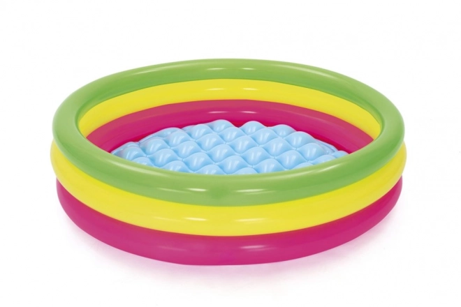 Inflatable Pool Three Colors 102 x 25 cm