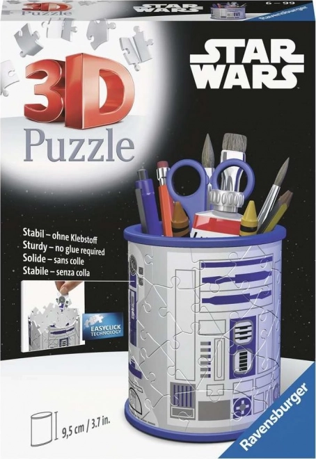 Ravensburger 3D Puzzle Star Wars R2D2 Pencil Cup