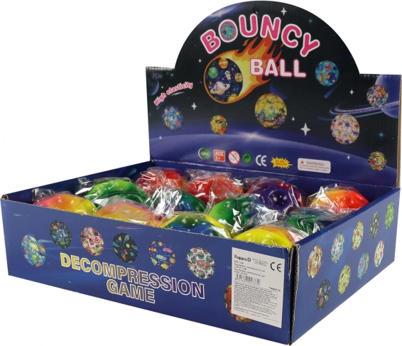 Bouncing Rainbow Ball 7 cm