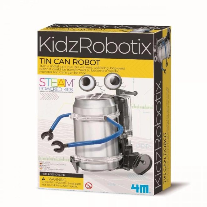 Postav a rozhýb robota z plechovky