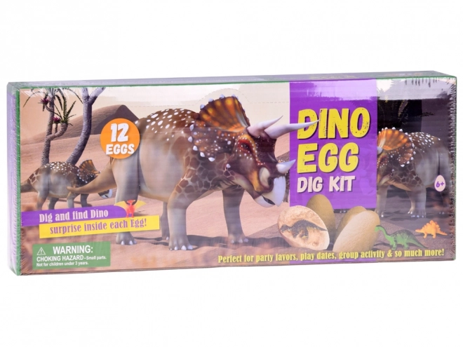 Archaeology Dinosaur Egg Set with Cards