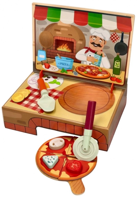 Wooden Pizzeria Set