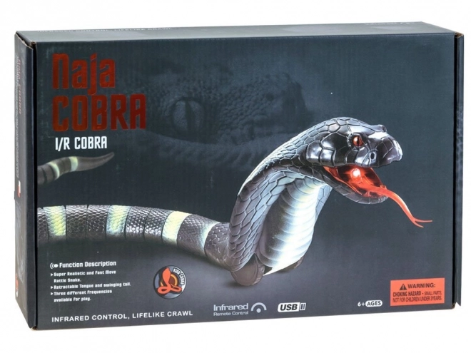 Remote Control Snake Cobra Toy – blue