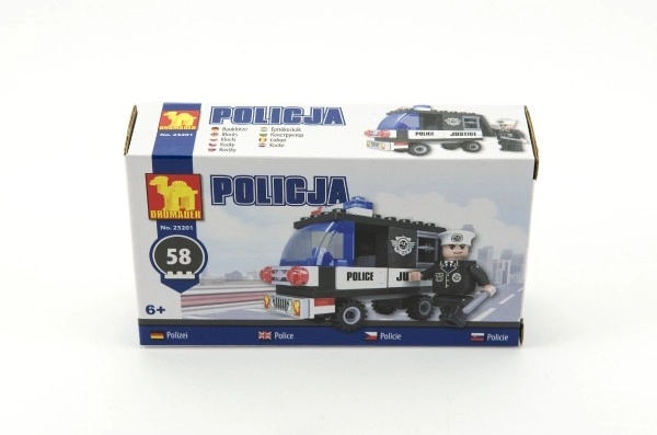 Police Car Building Set