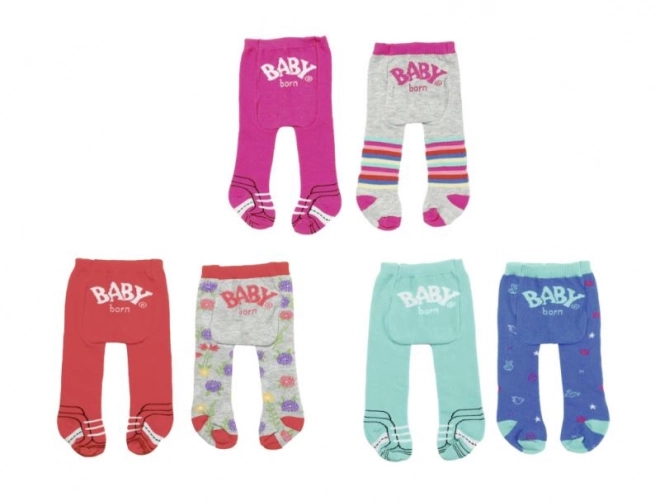 Tights for Baby Born Dolls 2-Pack