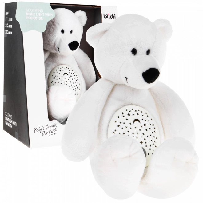 Soothing Teddy Bear 3-in-1 for Kids 6m+ Sensory Toy with Projector and Music Box