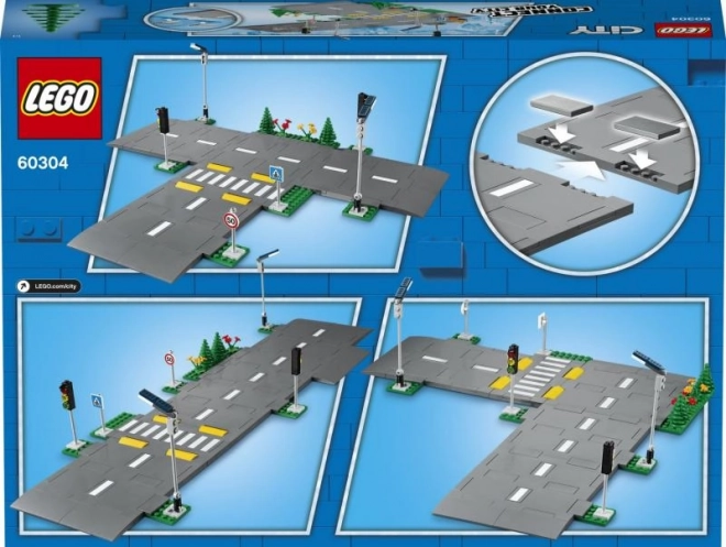 Lego City Road Plates Set