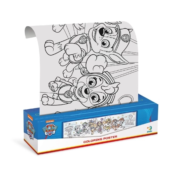 Coloring Poster Paw Patrol