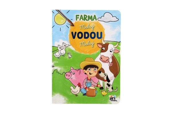 Magic Water Painting Book - Farm