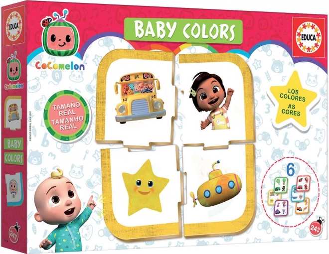 Educa Baby Puzzle CoComelon: Learn Colors