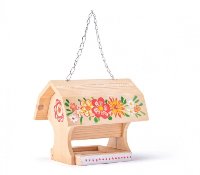 Wooden Bird Feeder - Paintable