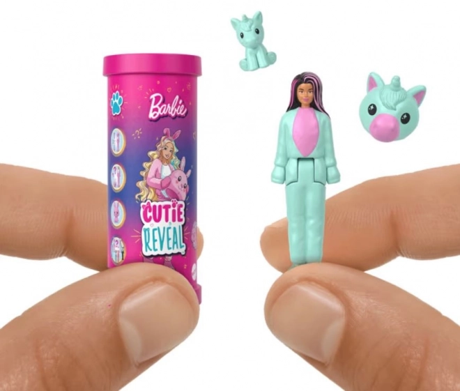 Barbie Cutie Reveal Mini Doll & Pet