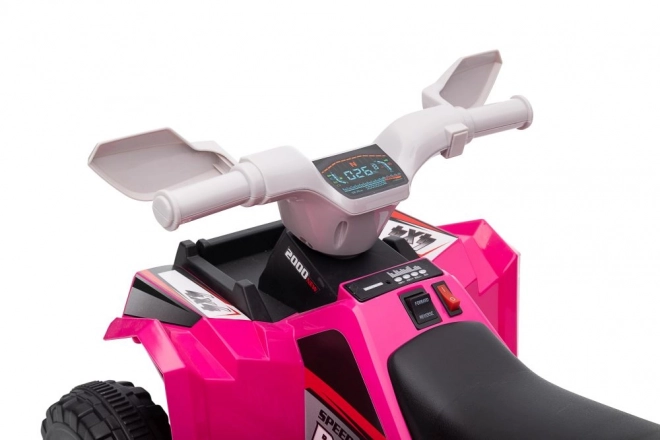 Fekete pedálos gokart széles felfújható kerekekkel