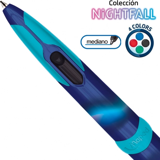 Maped Twin Tip Ballpoint Pen Nightfall