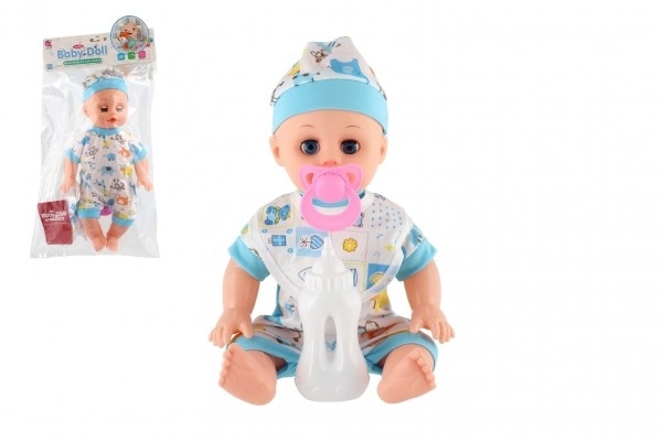 Baby Doll Drinking and Crying with Sound and Accessories