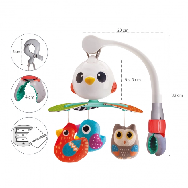 Multifunctional Baby Carousel Birds