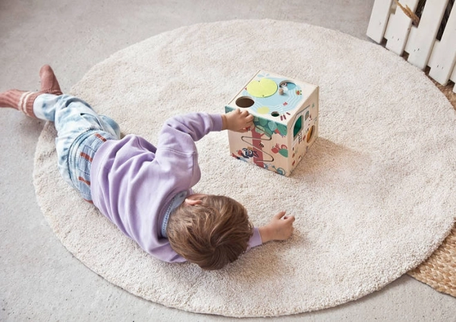 Activity Cube with Paulette the Hen