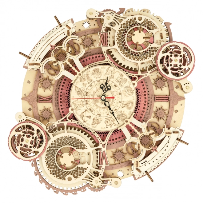 Rokr 3D Wooden Puzzle Zodiac Wall Clock