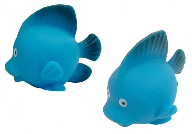 Bath Toy Set with Squirting Fish