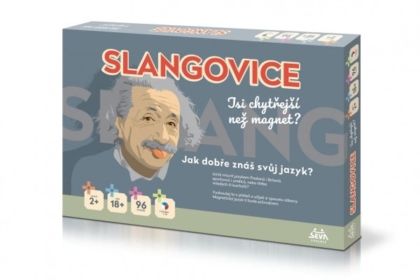 Magnetic Slang Trivia Board Game