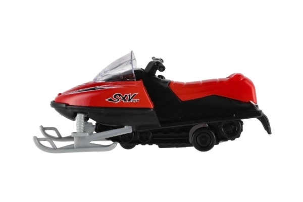 Snow Mobile Pullback Toy