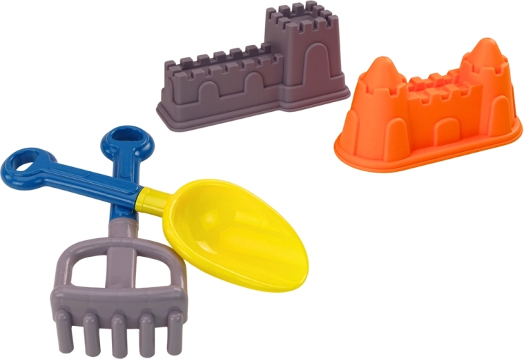 Lopatka a hrábě pro malé stavitele