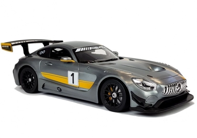 R/C Auto Mercedes-AMG GT3 Rastar 1:14 Grau ferngesteuert