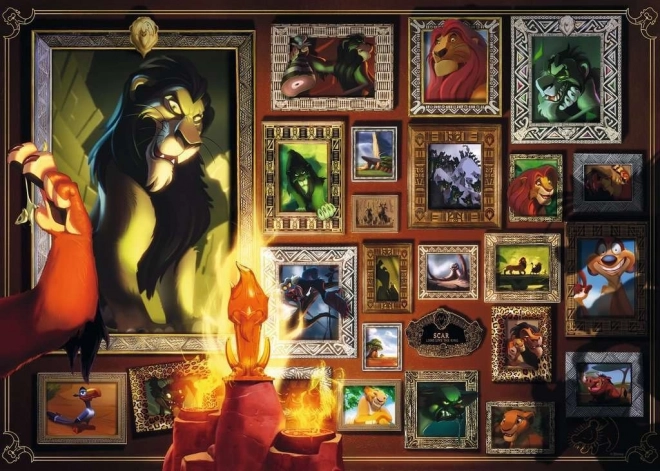 Ravensburger Puzzle Villainous: Scar