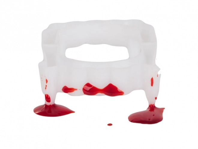 Vampire Fang Set with Fake Blood for Halloween