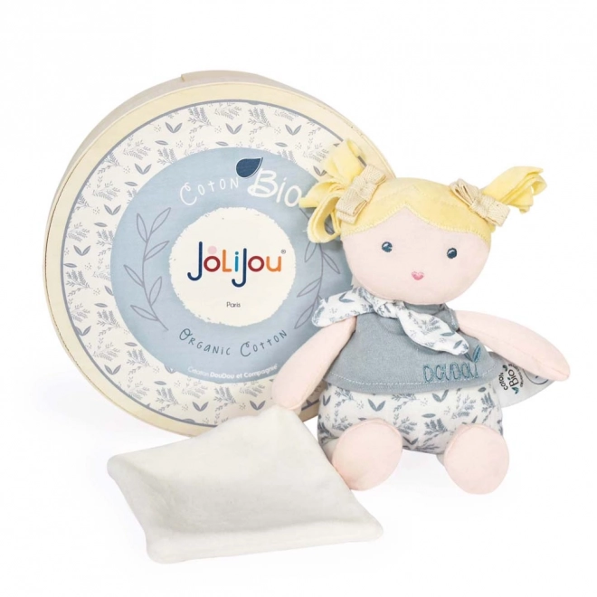 Doudou Jolijou Organic Doll Bluette