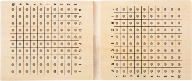 Wooden Battleship Game