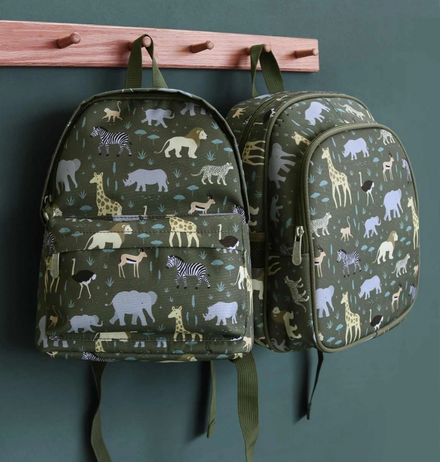 Children's Backpack - Savanna Animals