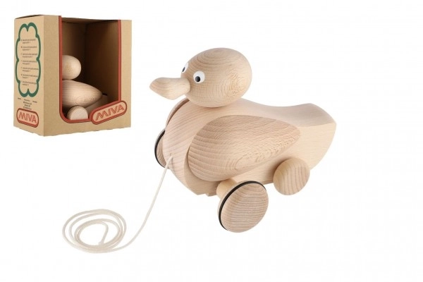 Wooden Pull Along Duck Toy