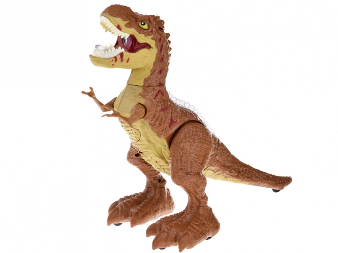 Remote-Controlled Gesture Dinosaur T-Rex Toy – brown