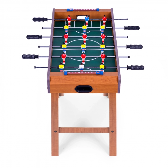 wooden tabletop foosball game ecotoys