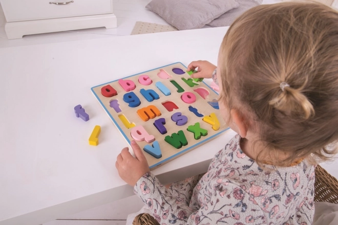 Wooden Alphabet Puzzle - Lowercase Letters