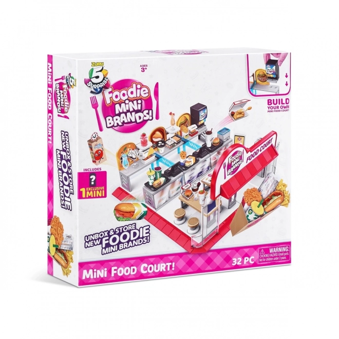 Mini Brands Foodie Mini Food Court Playset