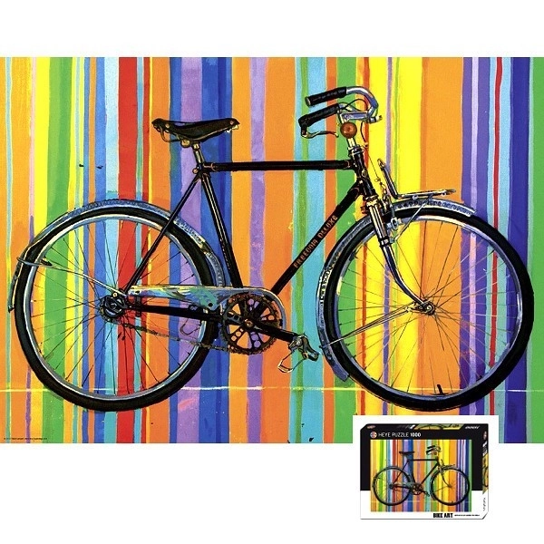 Bike Art Freedom Puzzle 1000 Pieces