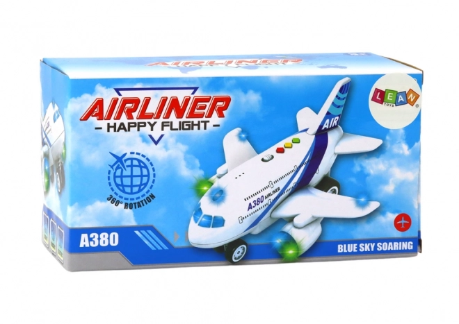 Passenger Toy Airplane with Lights and Sounds