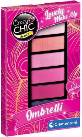 Clementoni Crazy Chic Pink Power øjenskyggepalette