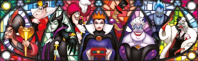 Clementoni Disney Villains Panoramic Puzzle 1000 Pieces