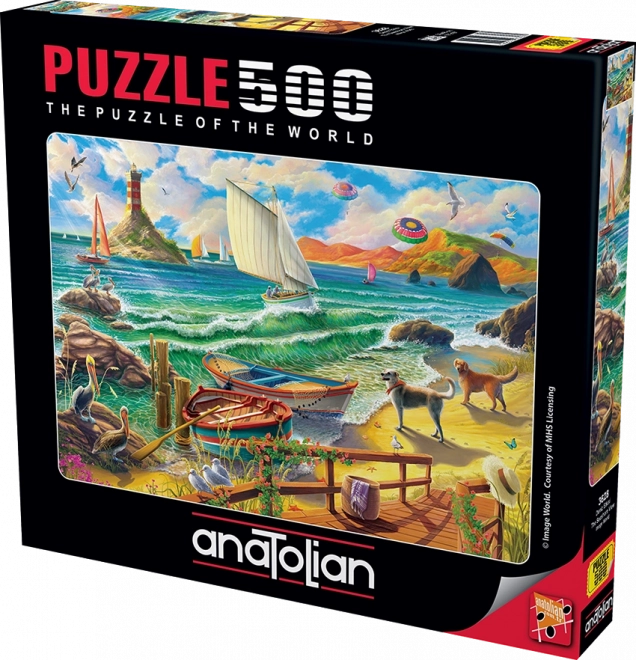 Coastal 500 Piece Puzzle by Anatolian