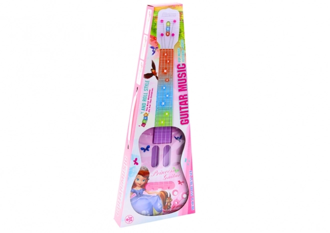 Children's Electric Guitar with Princess Theme and Lights