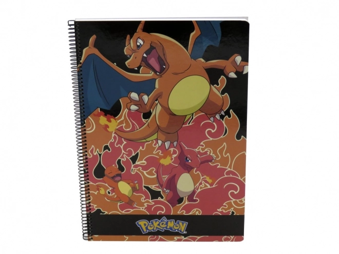 Pokémon blok A4 med ringryg - Charmander